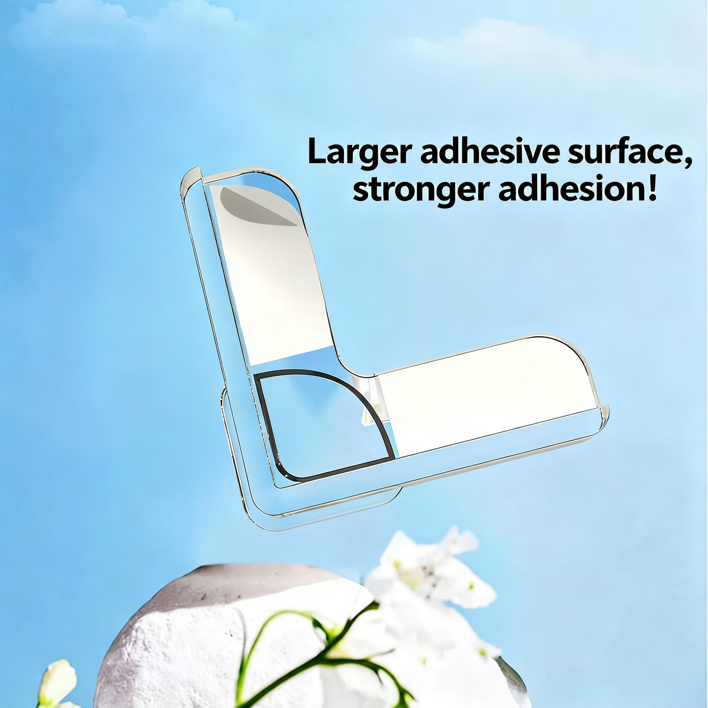 HENGS 8pcs L-Shaped Airbag Corner Protectors - Double-Layer Hollow Baby Proofing Guards (Pre-Taped Adhesive)